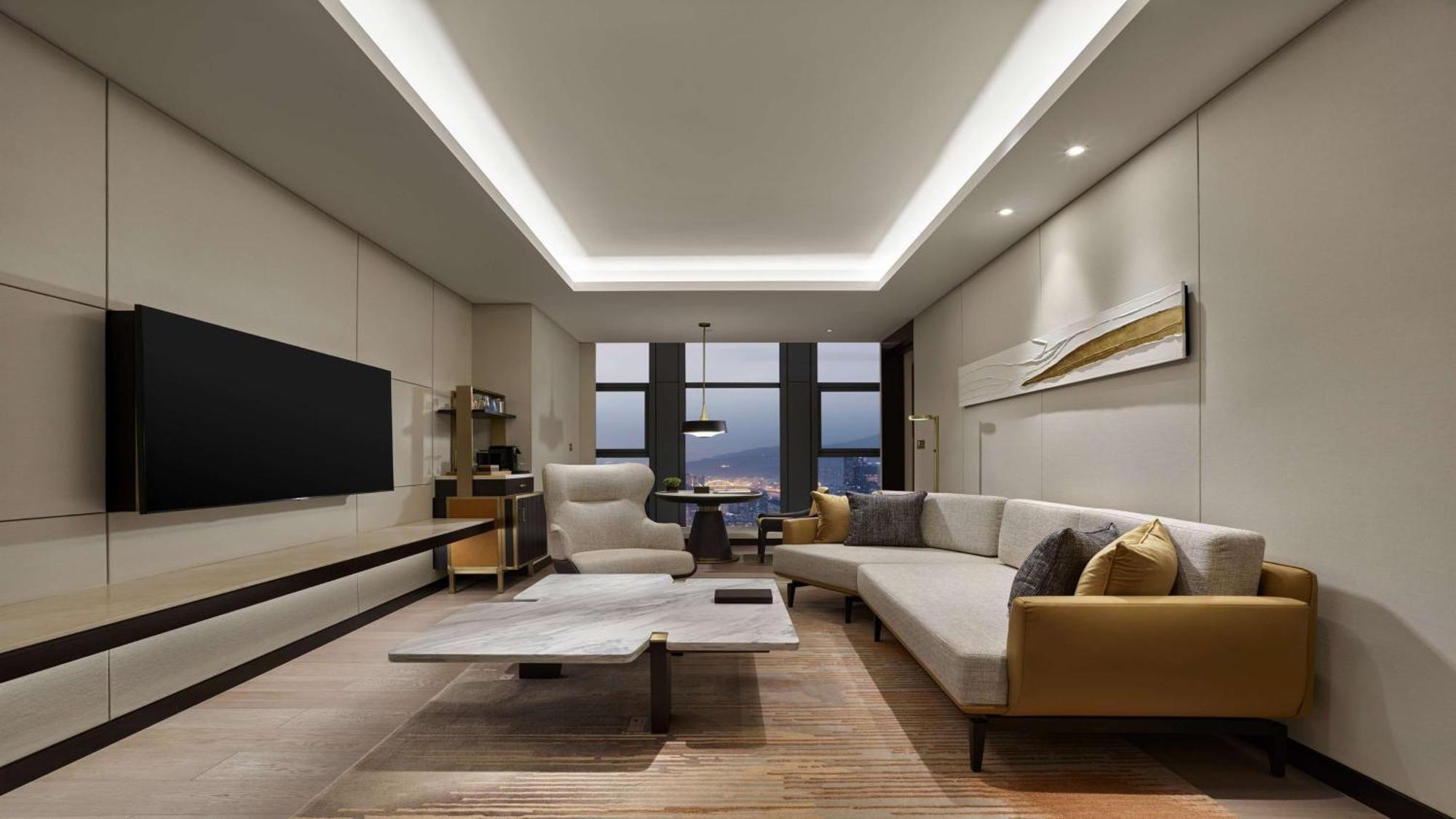 Hilton Lanzhou City Center Bagian luar foto