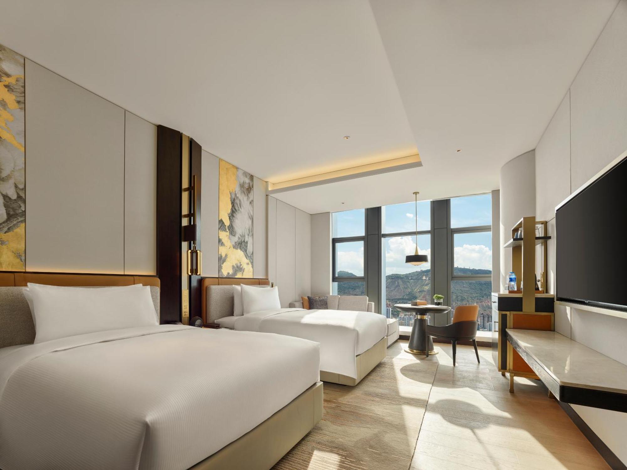 Hilton Lanzhou City Center Bagian luar foto