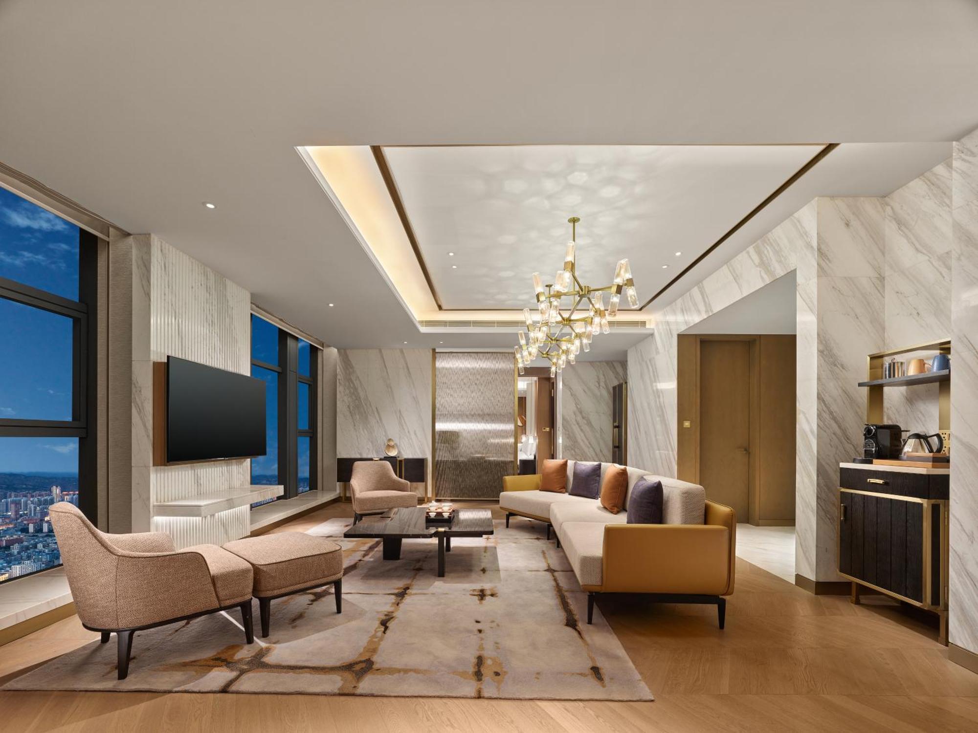 Hilton Lanzhou City Center Bagian luar foto