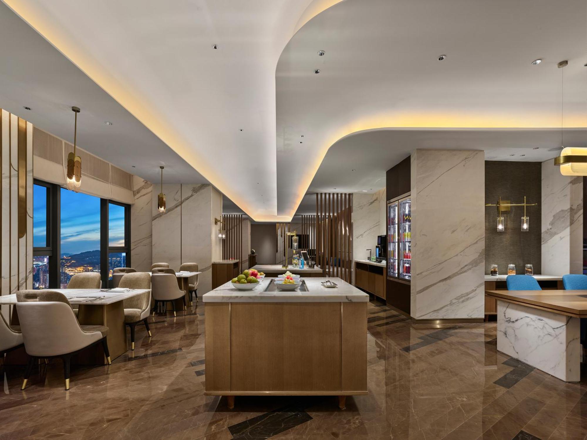 Hilton Lanzhou City Center Bagian luar foto